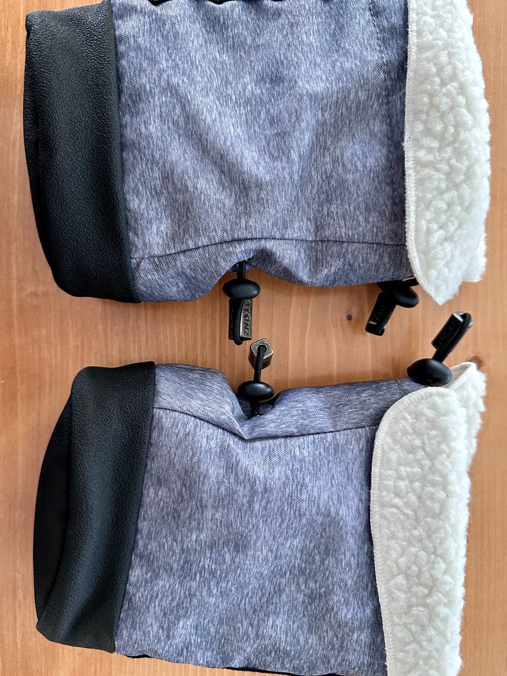 Stonz sherpa lined infant winter puff boots